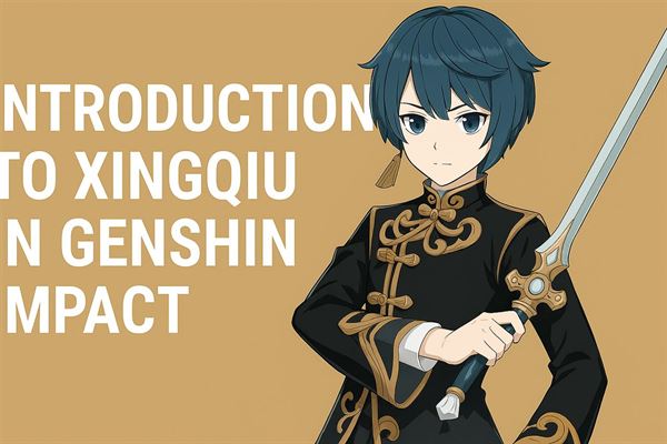 Introduction to xingqiu in genshin impact