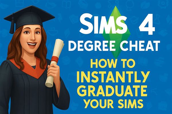 Sims 4 degree cheat - how to instantly graduate your sims
