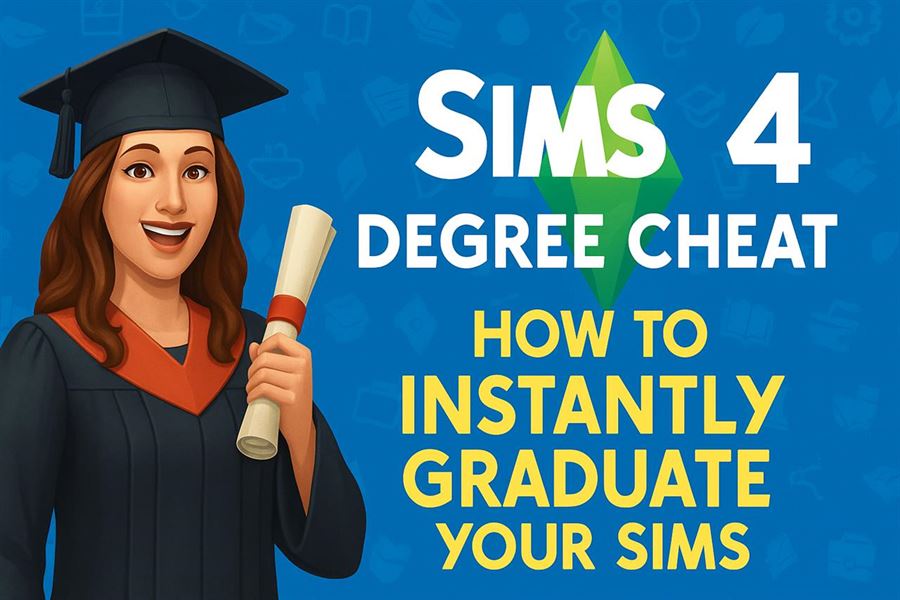 Sims 4 degree cheat - how to instantly graduate your sims